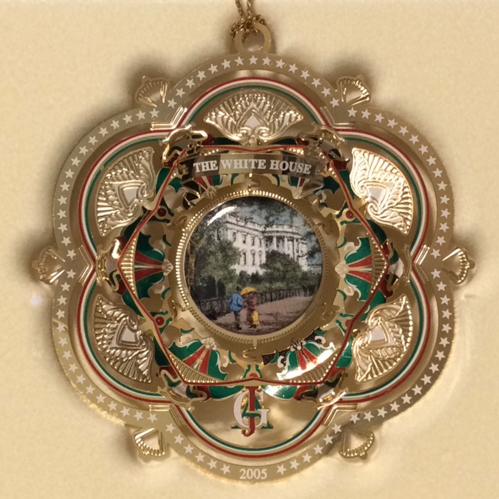 White House Historical 2005 Christmas Ornament